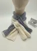 Cachecol Feminino de Inverno Versátil Mantém o Calor Para Casal Proteção de Pescoço de Estudante Lã Tricotada de Caxemira Cachecol de Menina Toque Sofisticado Pescoço Masculino