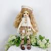 Abrigo para muñeca BJD de 6 puntos, vestido para muñeca de 30 cm, pantalón recto acampanado, vestido para muñeca fantasma.