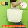 Bolsa de Lona Bolsa de Mão Personalizada Bolsa Tote Bolsa de Algodão com Logotipo Estampado para Publicidade Personalizada Bolsa de Lona Branca Lisa