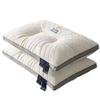 Almohada de Látex con Compartimentos 3D de Cápsula Espacial, Cómoda Protección para la Columna Cervical, Almohada para Dormir Antiácaros, Núcleo de Almohada de Terciopelo de Plumas al por Mayor