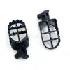 Adequado para Pedais de Motocicleta Modificados Suzuki Rm25 2003-2004, Apoios de Pé Dianteiros, Venda Direta da Fábrica