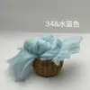 Tela de Organza con Textura Plisada de Poliéster con Patrón de Copos de Nieve, Vestido Camisero Ligero, Tela con Adorno de Encaje Lolita