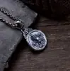 Colgante de Plata de Ley 925 Personalizado Seiko Zakilam Colgante Redondo de Marca Joyería Retro Antigua de Plata Tailandesa Venta al por Mayor