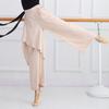 Ropa de práctica de danza moderna traje de dedo de alta calidad top de manga larga ropa de actuación pantalones de pierna ancha de danza clásica pantalones de baile Nuevo