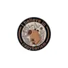 Broche de Metal com Desenho de Animal Série Mais Vendida Transfronteiriça Acessórios Emblema de Capivara Broche de Roupa Fivela de Decoração