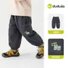 [Compra 2 artículos, obtén 3 yuanes de descuento] Pantalones Infantiles de Dudu para Otoño, Pantalones Largos de Niño para Otoño, Pantalones Casuales para Bebés, Ropa para Niñas