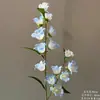Flores Artificiais Azuis para Casamento Flores Falsas de Teto Decoração de Casamento Parede de Flores Arranjo de Flores de Chão para Casamento Materiais para Arranjo de Flores de Seda