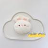 Desenho animado pelúcia coelho sapo boneca broche acessórios peludo animal cocar acessórios