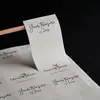 Patrón de Árbol Papel Autoadhesivo Etiqueta Personalizada con Logo Etiqueta Selladora de Alimentos Etiqueta Publicitaria para Empaque de Té Impresión