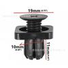 91514-TG1-T01 es adecuado para la abrazadera de fijación de la placa protectora inferior del motor Honda Fit Xinfeng con tensor cuadrado.