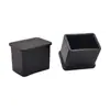 Cubiertas Rectangulares para Pies de PVC Negro 20x30mm Tubo de Acero Inoxidable Patas de Mesa y Silla Antideslizantes Resistentes al Desgaste Reducción de Ruido Almohadillas para Pies Mangas para Tubos Venta al por Mayor