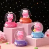 Presentes criativos bola de cristal luminosa enfeites de boneca de desenho animado brinquedos infantis presentes atacado presentes fofos de luz noturna