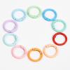 Cierre de Resorte de Cuentas Pintadas Anillo Abierto Redondo para Llavero Accesorios para Joyería DIY Anillo de Conexión de Aleación
