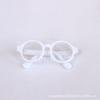 Gafas para Muñeca BJD de 6 Puntos Transparentes Baoli Mei Lindas Redondas Pequeñas 4.5cm Gafas de Montura Redonda