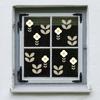 Adesivos de parede de flores fofos e acessíveis transfronteiriços, modernos, simples, para decoração de jardim de infância, adesivos para decoração de quarto, mural