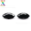 Olho de cavalo preto 1,5 * 3-7 * 14 mm zircão de pedra nua 5A inventário atacado Wuzhou zircão de gema artificial