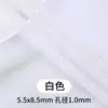 Ábaco de Vidro Contas Espaçadoras Acessórios Pulseira Não Desbota Colar Contas Pulseira DIY Contas de Vidro Contas Soltas Espaçador