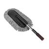Escova de Cera para Carro Escova de Cera Retrátil para Carro Remoção de Poeira de Cera de Microfibra Espanador de Cera Mop para Lavagem de Carro