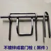 Jaula de Almacenamiento, Jaula de Almacén Plegable con Estructura de Hierro, Jaula para Mariposas, Carrito de Logística, Jaula de Caja Reversible, Jaula de Hierro, Jaula de Almacenamiento, Accesorios para Pestillo de Puerta