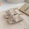 Sandalias para Niña 2026 Nuevo Modelo de Verano Zapatos de Princesa de Cristal para Niños Sandalias de Moda Abiertas Elegantes para Niña Suela Suave