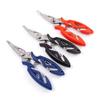 Alicates Luya multifuncionales para codo tijeras de pesca pe alicates para línea de pesca clip anzuelo para atar pescado control de anzuelo herramientas de pesca para peces