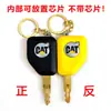 Llave de Encendido Original Carter para Coche con Chip Excavadora Cat305 307 313 320 336 Arranque Apertura de Puerta Accesorios