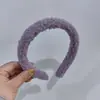 Nueva Diadema de Pelo de Conejo Transfronteriza para Otoño e Invierno, Adecuada para Lavarse la Cara, Maquillaje y Peinados de Moda, Pinza para el Pelo de Diadema Alta