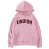 H7010#250g Sudadera con Capucha de Lana Coreana Estilo Ins con Letras, Sudadera Holgada, Chaqueta Pulóver de Manga Larga