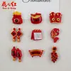 Petardos Festivos de Año Nuevo, Pareados de Carpas, Materiales Hechos a Mano, Accesorios de Resina de Pegamento Cremoso DIY, Adornos para el Cabello, Colgantes