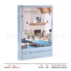 Arte Moderna Flip-up Real Book Sales Office Model Room Livro Decorativo Fotografia Nórdica Shot Prop Book Model
