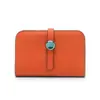Moda europea y americana primera capa piel de vaca patrón lichi billetera billetera platino para mujer clutch largo bolso porta pasaporte de cuero