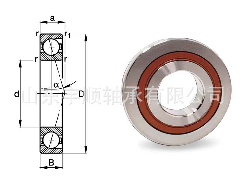 丝杠轴承详情页