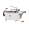 Máquina de serigrafía eléctrica de precisión de doble cara semiautomática posicionamiento de alta precisión sin deriva de la sala de tinta punto de eliminación de tinta