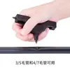 Perforadora de agujeros para tubería de PE de riego de ahorro de agua Perforadora manual con forma de montaña Apertura de 3 mm 4 mm Herramienta de apertura de agujeros para derivación de goteros