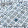 6mm Color Caramelo Flash Shiyue Cara Fondo Puntiagudo Diamante Joyería para Uñas Arte de Uñas Popular Súper Flash Usable Diamante al Por Mayor