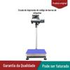 Balança de Impressão de Etiquetas Código de Barras Kun Hong AWS-302 Balança de Código de Barras Balança Caixa Registradora Balança de Impressão Adesiva 30-500kg