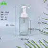 Botella de Mousse Limpiador para Zona Íntima de 250 ml Botella de Gel Antibacterial para Manos de 350 ml Botella de Espuma para Limpieza en Seco de Cuero de Automóvil de 450 ml