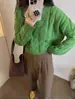 Nuevo Suéter de Punto de Lana Pura con Cuello en V para Mujer, Suéter Base Suave de Manga Larga, Moda Casual Simple Holgada