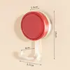 Gancho de Ventosa Dopamina, Gancho Fuerte Adhesivo sin Taladro para Colgar Llaves y Sombreros Detrás de la Puerta de Entrada