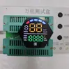 Pantalla Digital LED Personalizada, Pantalla Digital de Salpicadero de Vehículo Eléctrico con Luz de Color de Alto Brillo, Tubo Digital con Forma de Diamante de 6 Esquinas