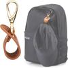 Hebilla para Colgar Sombrero de Cuero PU Clip de Almacenamiento para Sombrero de Sol de Verano Clip de Hebilla para Colgar Manos Libres Clip a Presión Clip de Almacenamiento para Salir