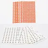 Etiquetas de Talla Adhesivas para Ropa Etiquetas Adhesivas para Ropa Etiquetas de Talla en Letra Etiquetas de Código de Talla Pegatinas Redondas