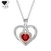 Kaman su comercio electrónico transfronterizo europeo y americano amor moda collar retro joyería de cadena cruzada romántica para mujer que combina con todo