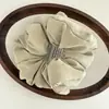 Scrunchie de Cor Sólida com Enchimento de Algodão Fofo Estilo Coreano, Preguiçoso e Suave com um Toque de Luxo, Elástico para Coque, Acessório de Cabelo