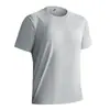 Camiseta de Manga Curta Nova para Casal Verão 2026, Camiseta de Secagem Rápida para Homens, Camiseta de Manga Curta Lisa de Seda de Gelo