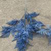 Viento de océano azul flores de simulación para boda al por mayor azul oscuro azul zafiro azul bruma blanco boda camino guía techo flores falsas