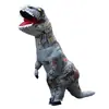 Fantasia inflável, fantasia de Halloween para crianças, fantasia transfronteiriça, fantasia inflável de Tiranossauro Rex, fantasia de performance de palco para adultos, fantasia de dinossauro