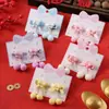Pasador de Pelo de Dibujos Animados para Niña Bola de Pelo Lazo Pasador Infantil Dulce Versátil Clip de Borla Lindos Accesorios para el Cabello de Princesa