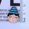 Figuritas de Resina de Dibujos Animados Accesorios para Zapatos DIY Diseño Pintado en Spray Fresco y Dulce Patrón de Noble Pequeño Tamaño