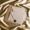 Conjunto de Envelopes e Papel de Carta de Couro Ins Espessado Simples Papel para Carta de Amor Carta de Confissão Papel Rascunho Estilo Antigo Papel Artístico de Alta Qualidade